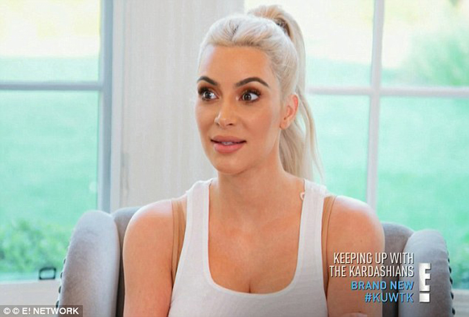La imagen: así develó Kim Kardashian el rostro de su bebé Chicago