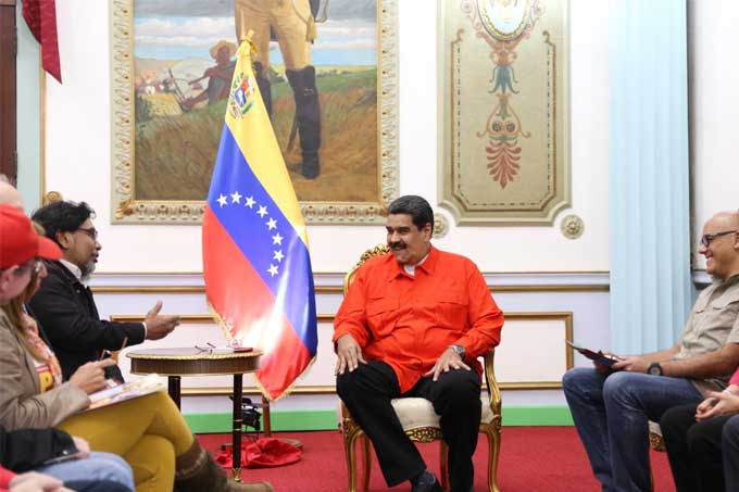 Presidente Maduro y buró del PCV sostuvieron encuentro