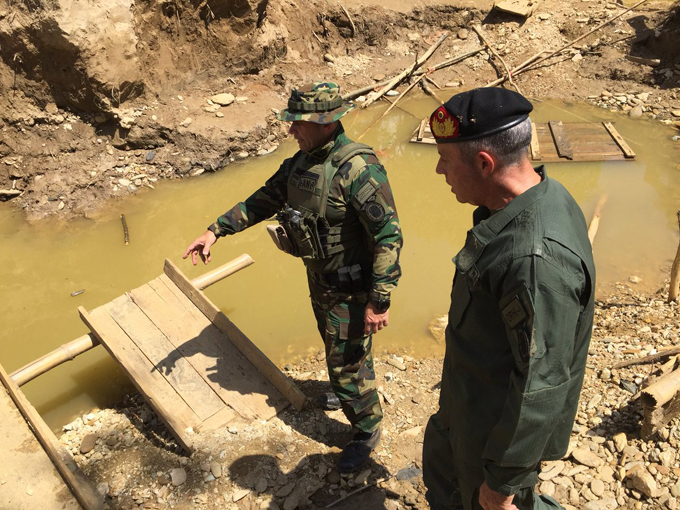 FANB atacó minería ilegal con operación Relámpago Dorado