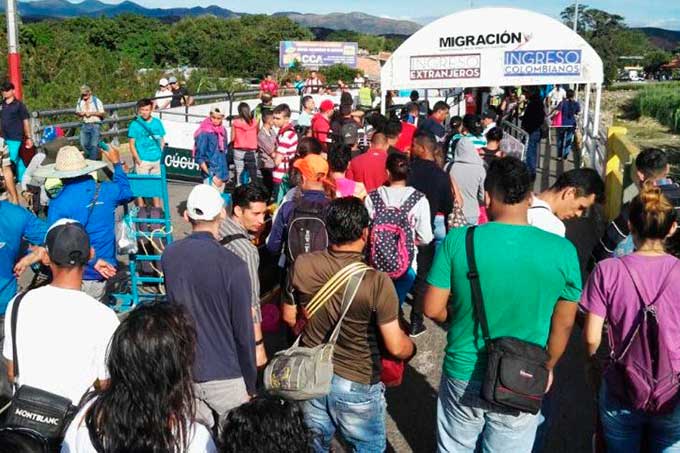 Paso de venezolanos a Colombia disminuyó un 30%