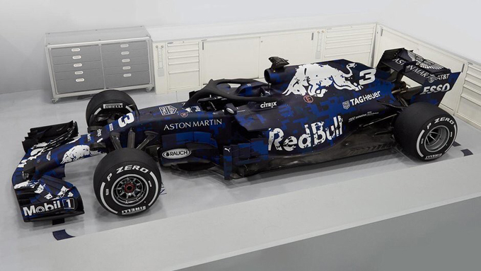Red Bull presentó el nuevo diseño con el que competirá en la F1