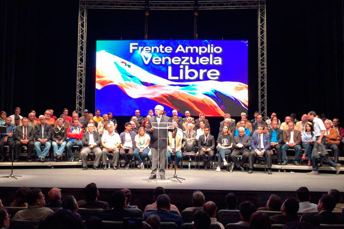 MUD conformó Frente Amplio Venezuela Libre (+comunicado)