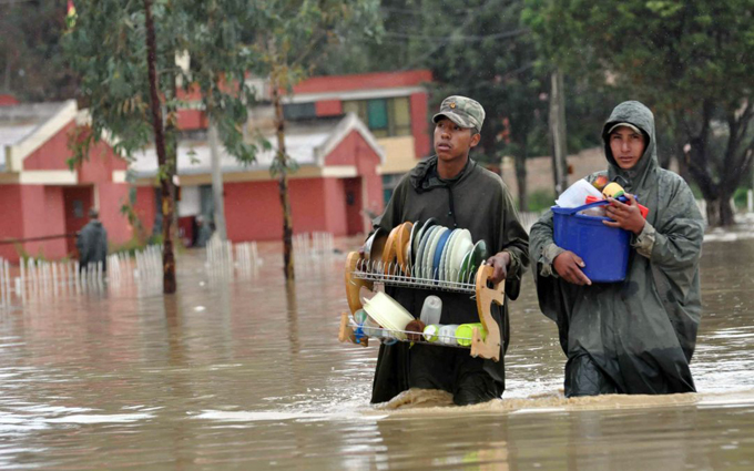 Bolivia se encuentra en emergencia debido a intensas lluvias