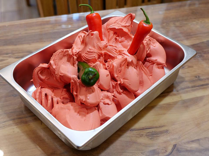 «Respiro Del Diavolo»: El helado de chile que te hará dudar de tu resistencia