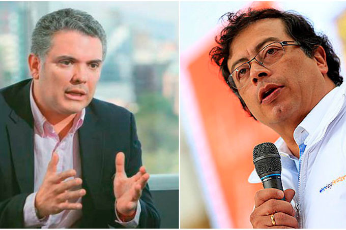 Elecciones Colombia: Gustavo Petro e Iván Duque ganan consultas interpartidistas
