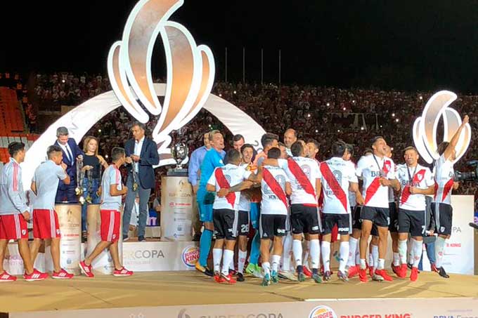 River Plate conquistó por primera vez Supercopa Argentina