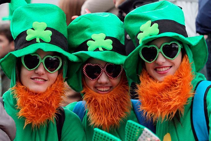 Irlandeses celebran este sábado el Día de San Patricio