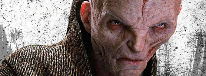 Revelan por qué Snoke de Star Wars está lleno de cicatrices