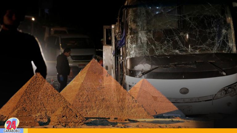 Explosión en Egipto: heridos en un bus turístico cerca de las pirámides de Giza