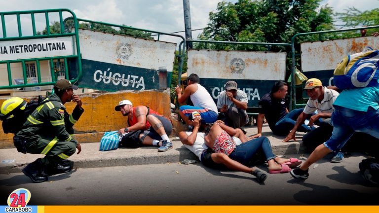 Frontera colombo-venezolana es una línea de disparos y balas