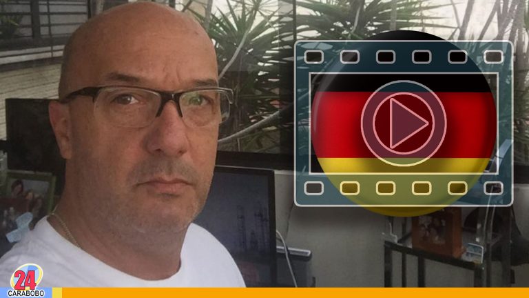 Expreso político Iván Simonovis envía video con su esposa desde Alemania