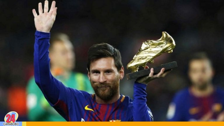 Messi gana su sexto Botín de Oro, uno más para su colección