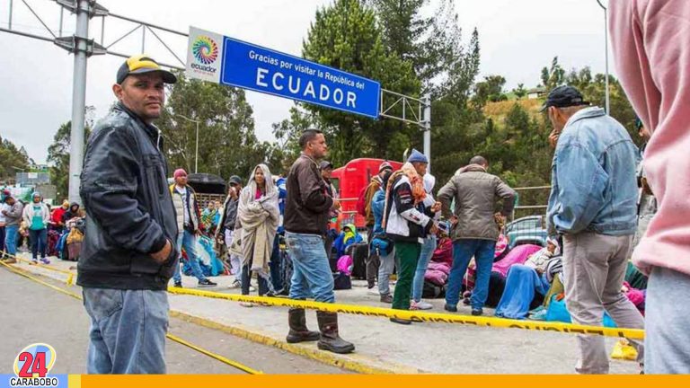 Aprobada propuesta de visa humanitaria para venezolanos en Ecuador