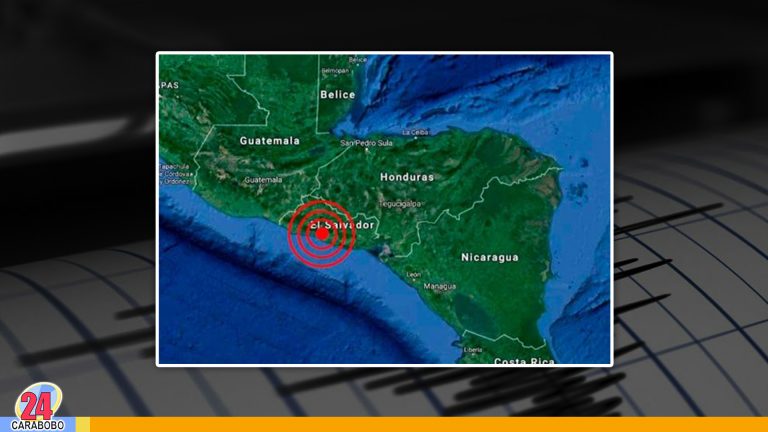 Un sismo de magnitud fuerte sacudió El Salvador esta mañana