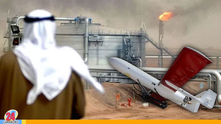 Irán ataca con drones a estaciones de petróleo en arabia Saudita