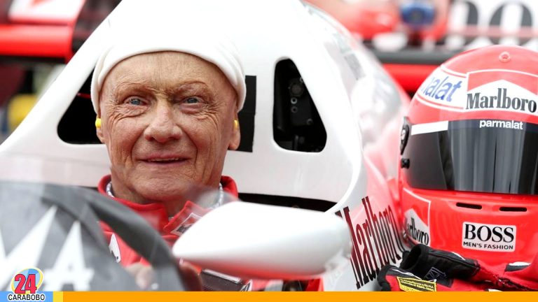 La Leyenda de la Fórmula 1 Niki Lauda falleció este lunes