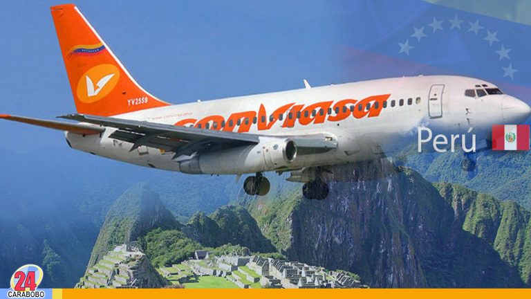 Suspenden vuelos desde Perú a Venezuela por “Bloqueo Económico”