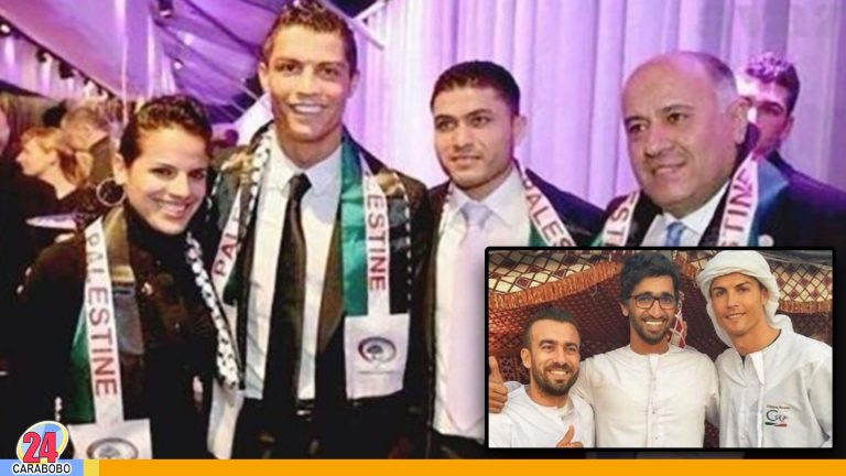 ¡Gesto de solidaridad! Ronaldo donó 1.5 millones de dólares al pueblo Palestino.