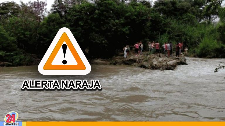 Alerta naranja ante la crecida de ríos en los estados Apure, Táchira y Zulia