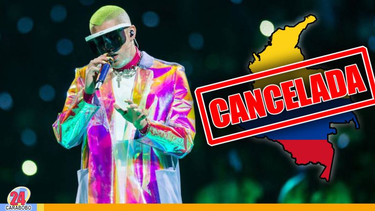 Bad Bunny cancela su gira de conciertos en varias ciudades de Colombia
