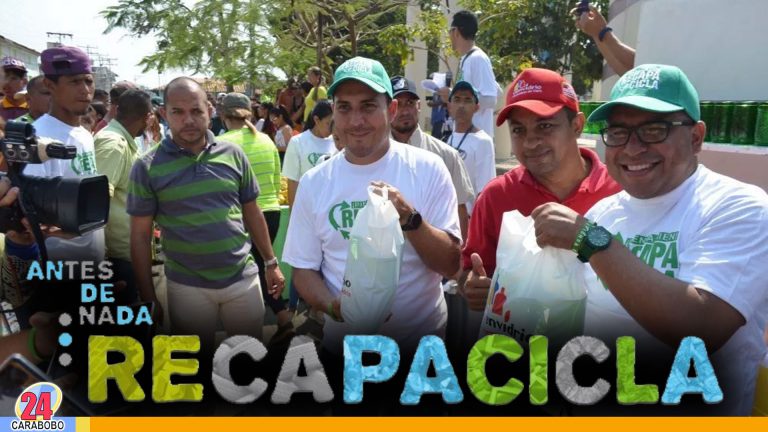 Cultura ecológica: Alcaldía de Guacara promueve proyecto “Recapacicla”
