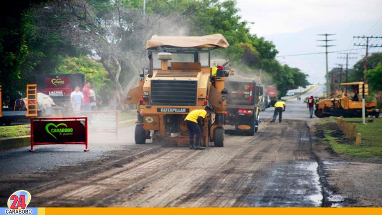 Despliegan Plan de Bacheo en Carabobo, garantizando vías públicas con fluidez vehicular