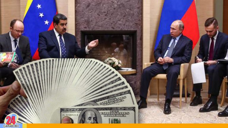 Gobierno de Venezuela pagará 200 millones de dólares a Rusia