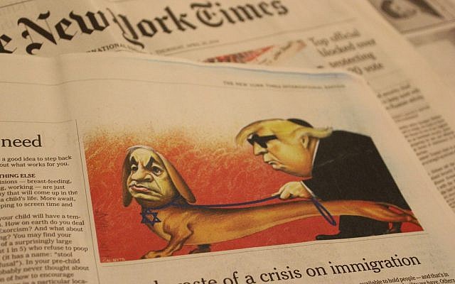 Donald Trump inculpa a diario The New york times por traición