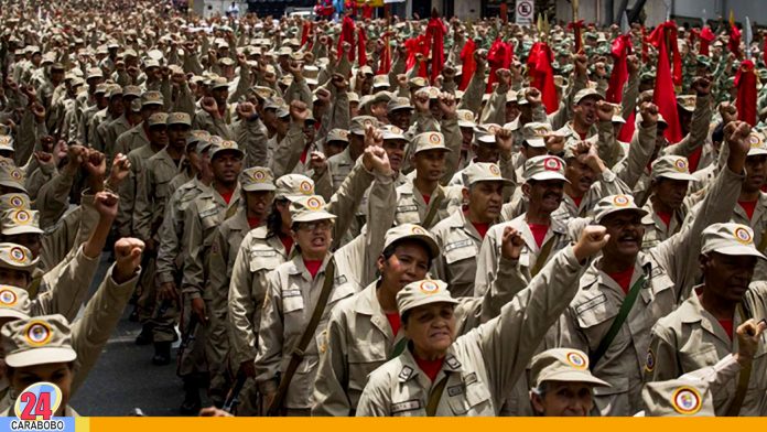 N24C - El Presidente de la República Maduro resaltó que quiere totalmente armados a los milicianos;  y espera que para el año 2021
