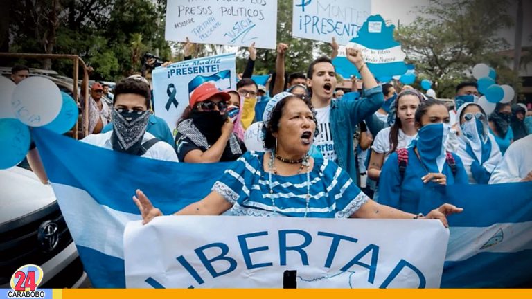 Presos politicos de Nicaragua son liberados por orden parlamentario