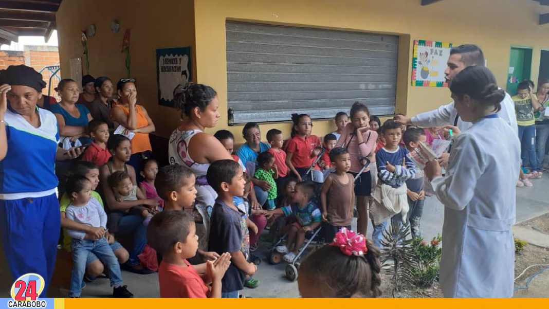 N24C - En el sector Trapichito al sur de la ciudad; fueron beneficiados con la jornada de salud alrededor de más de 400 infantes, en esta jornada