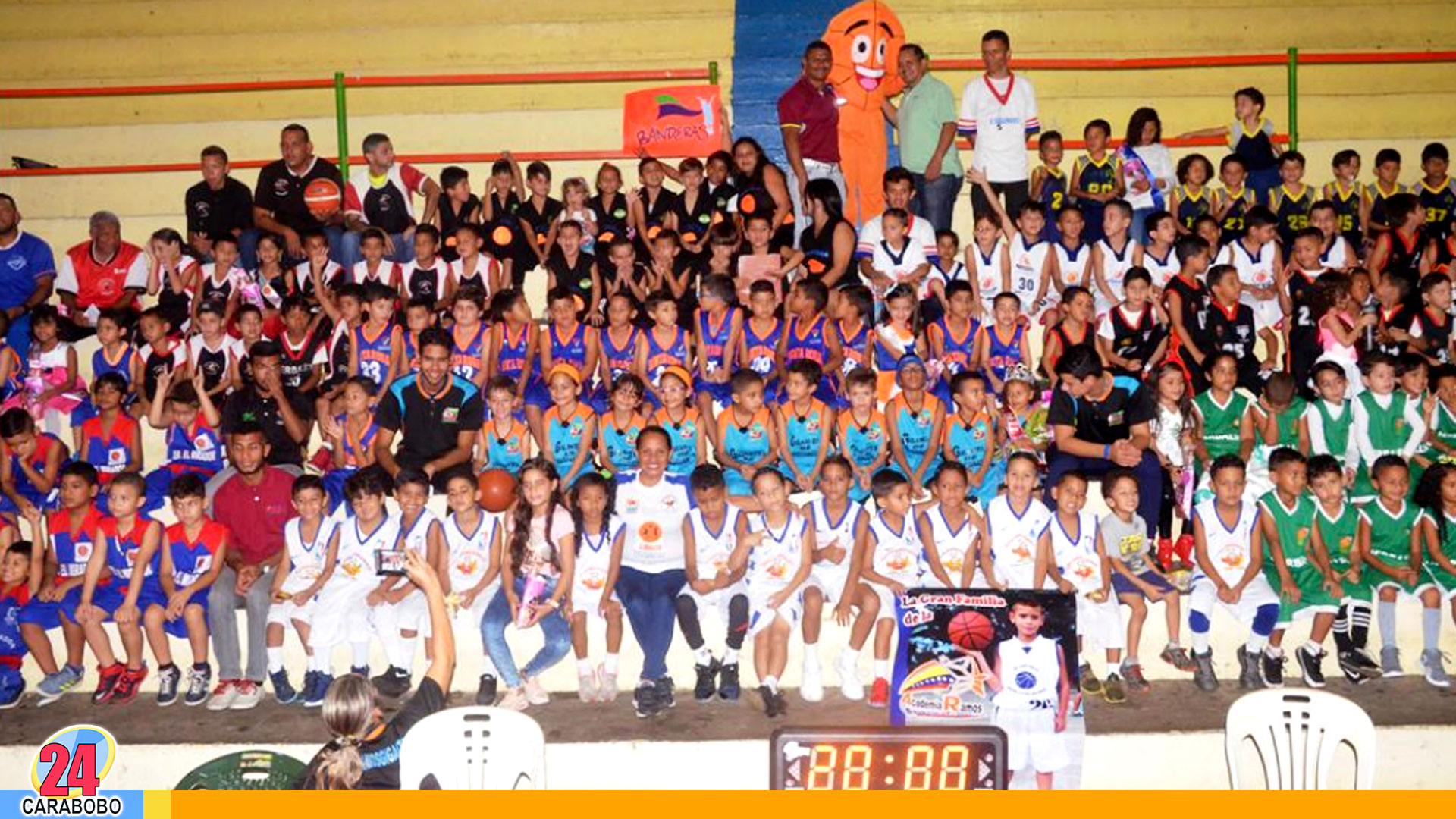 Libalca Champions Kids abrió torneo con los pequeños gigantes