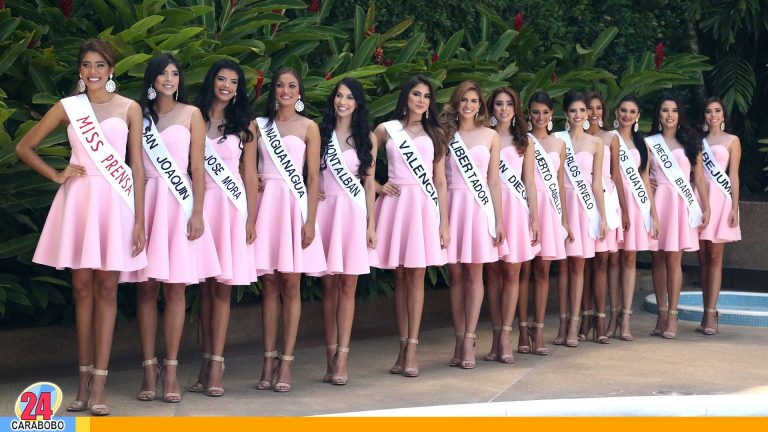 Miss Earth Carabobo 2019 presenta sus candidatas a la prensa en el Hesperia