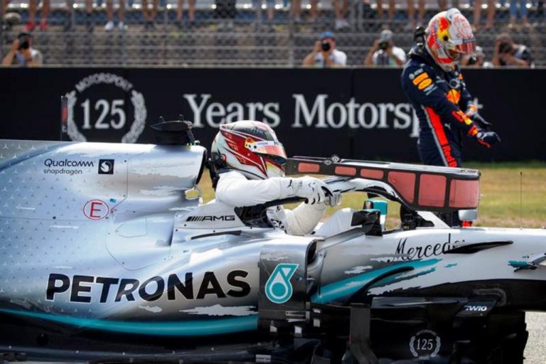 Lewis Hamilton ganó la cuerda del Gran Premio de Alemania