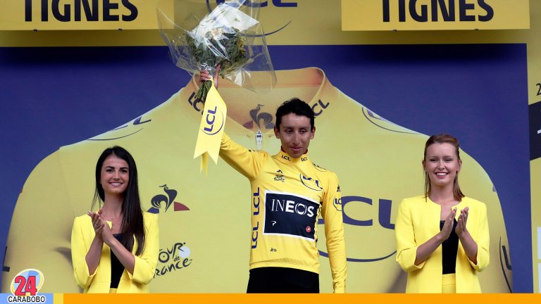 ¡Tour de Francia! Egan Bernal se vistió de amarillo y acerca a la gloria