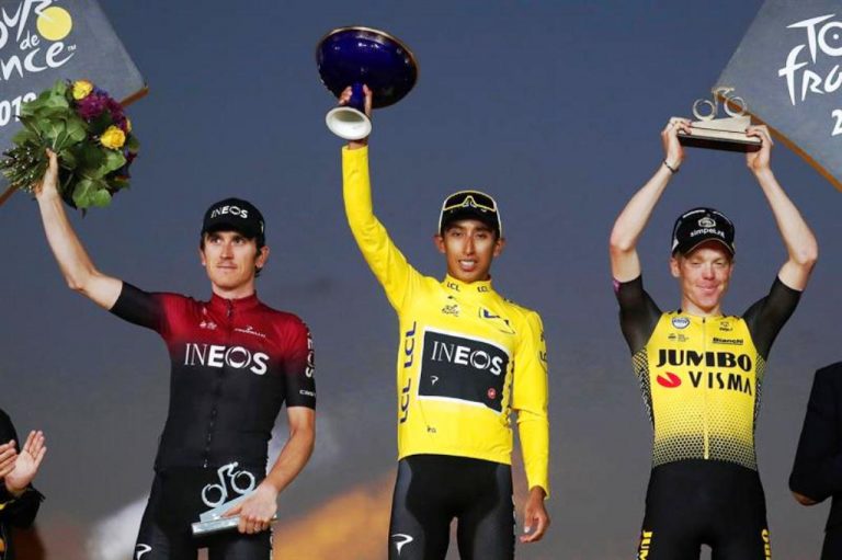 ¡Colombia y Sudámerica celebran! Egan Bernal nuevo rey del Tour de Francia