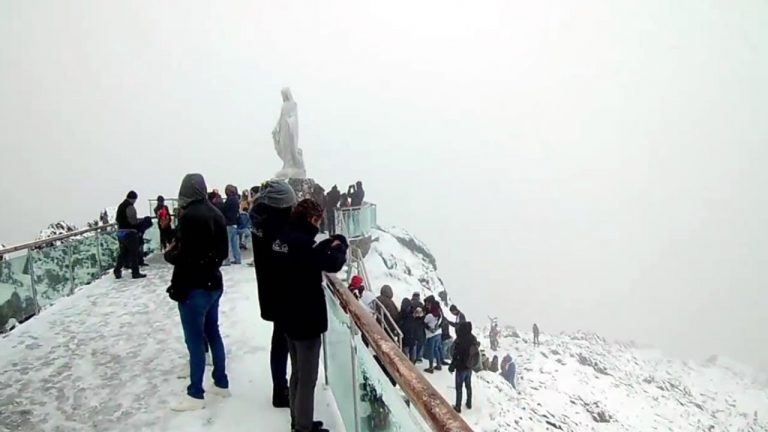 ¡Mérida lista! Pico El Águila se cubre de nieve y espera por turistas