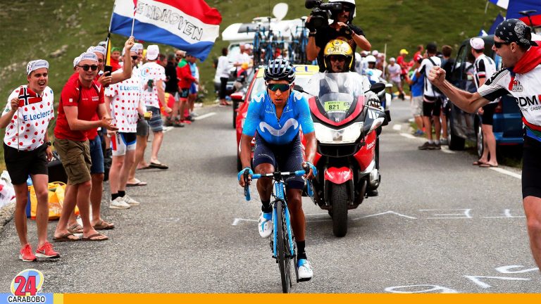 Nairo Quintana escaló otra vez en el Tour de Francia