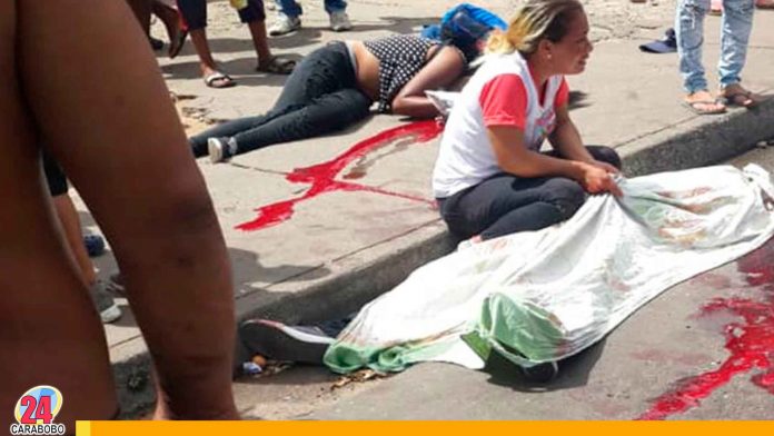 Noticias 24 Carabobo - tragedia en san felix 7 personas murieron en una parada