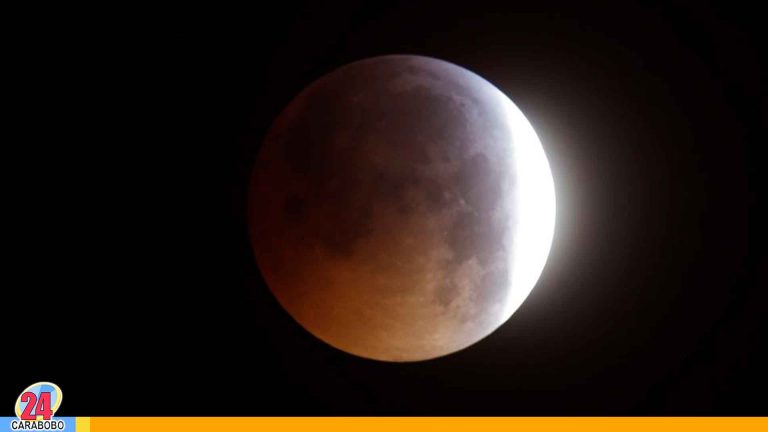 Eclipse lunar en la celebración de 50° años de la llegada a la luna