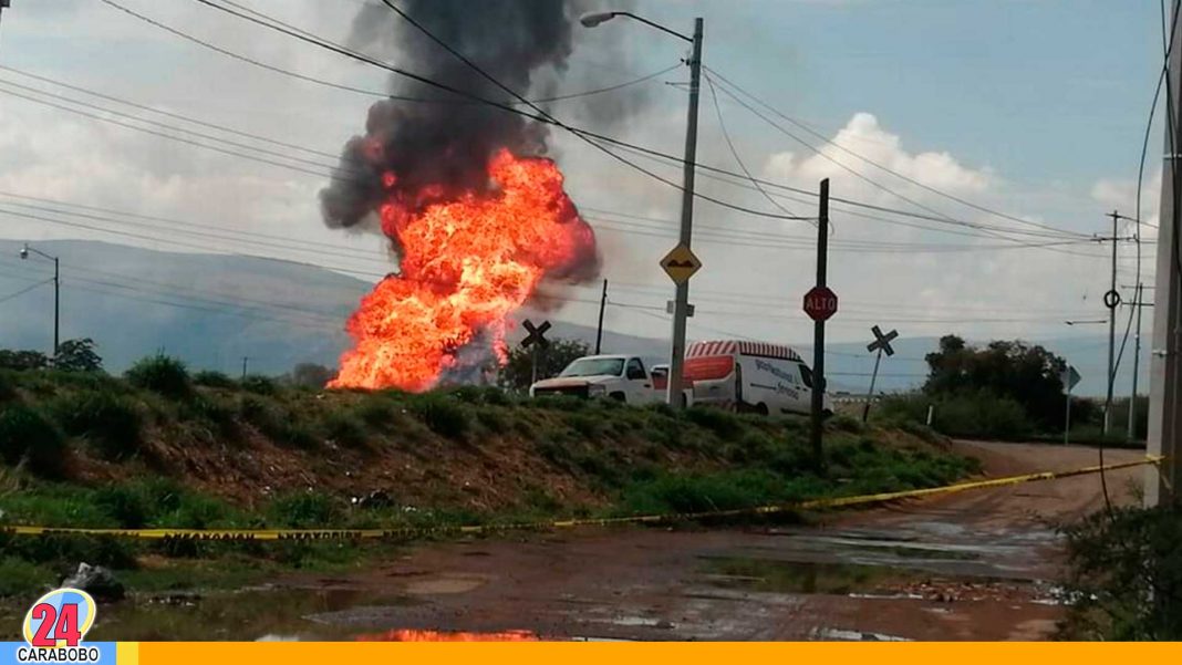 Noticias 24 Carabobo - explosion ducto gas celaya