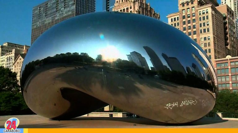 Detenidos sujetos por vandalizar ícono de Chicago