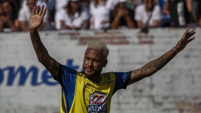 Una vez más Neymar volvió a lanzar palabras contra el PSG