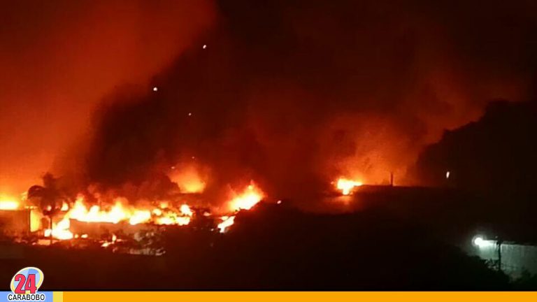 ¡Se quemaron las galletas María! Industrias Puig en llamas en Aragua