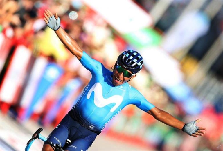 ¡Aviso! Nairo Quintana ganó segunda etapa de la Vuelta a España