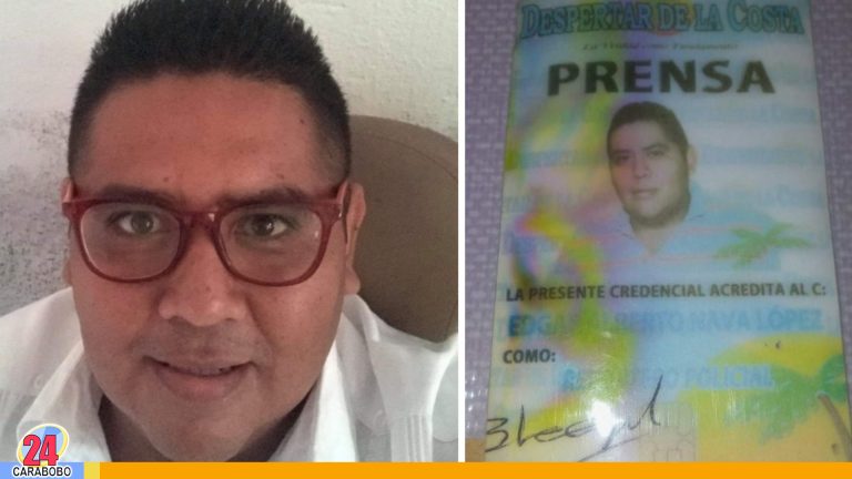 Periodista mexicano asesinado a balazos por desconocidos