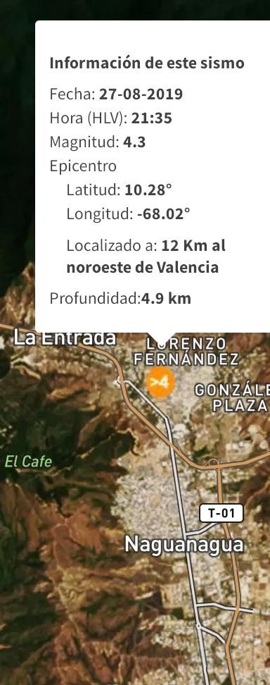 Valencia sintió otro temblor - noticias24 Carabobo
