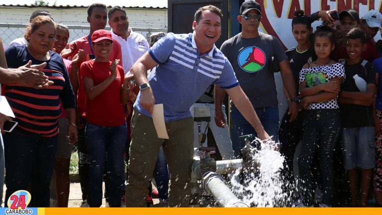Alcalde Marvez reactivó pozo de agua en Miguel Peña