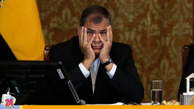 ¡A la cárcel! Ordenaron prisión preventiva al expresidente Rafael Correa