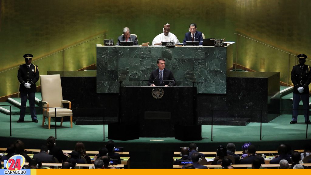 Bolsonaro en la ONU